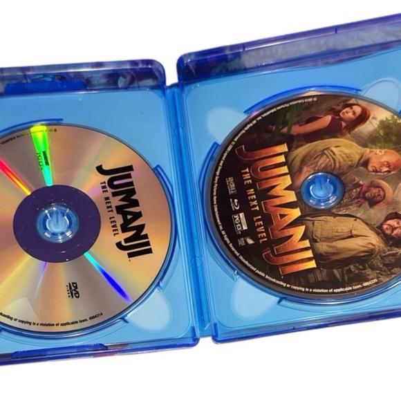 🎬 7 MOVIES/$50 • Jumanji: The Next Level Blu-ray + DVD • Action Comedy - Picture 3 of 4